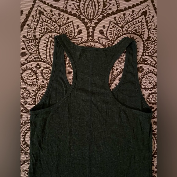 Universal Thread Light Navy Ribbed Cotton Racerback Tank - Picture 6 of 8